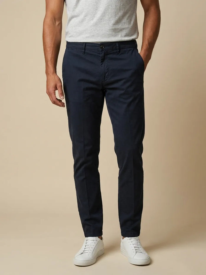 PANTALONE SLIM GABARDINA