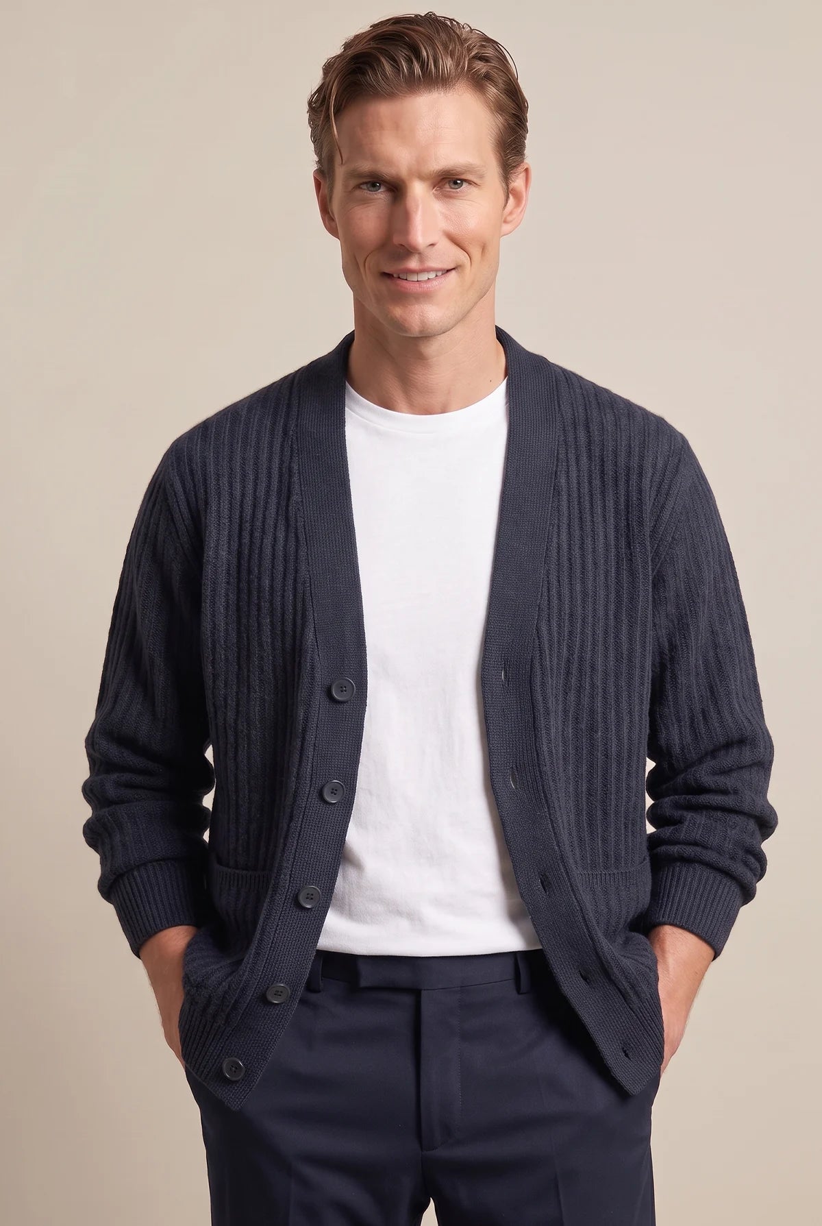CARDIGAN PESANTE TRAMA