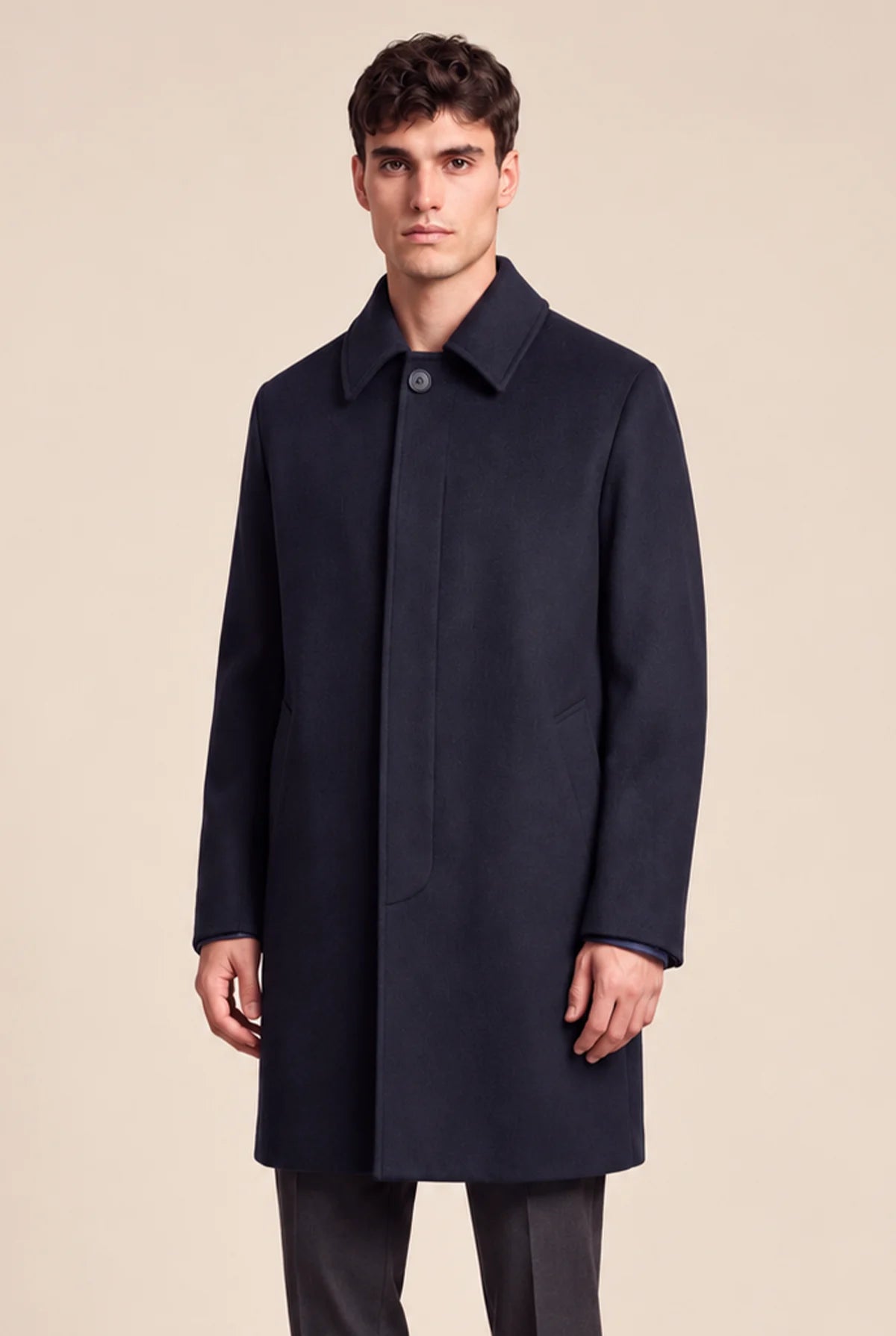 CAPPOTTO COLLO CAMICIA MANICA RAGLAN