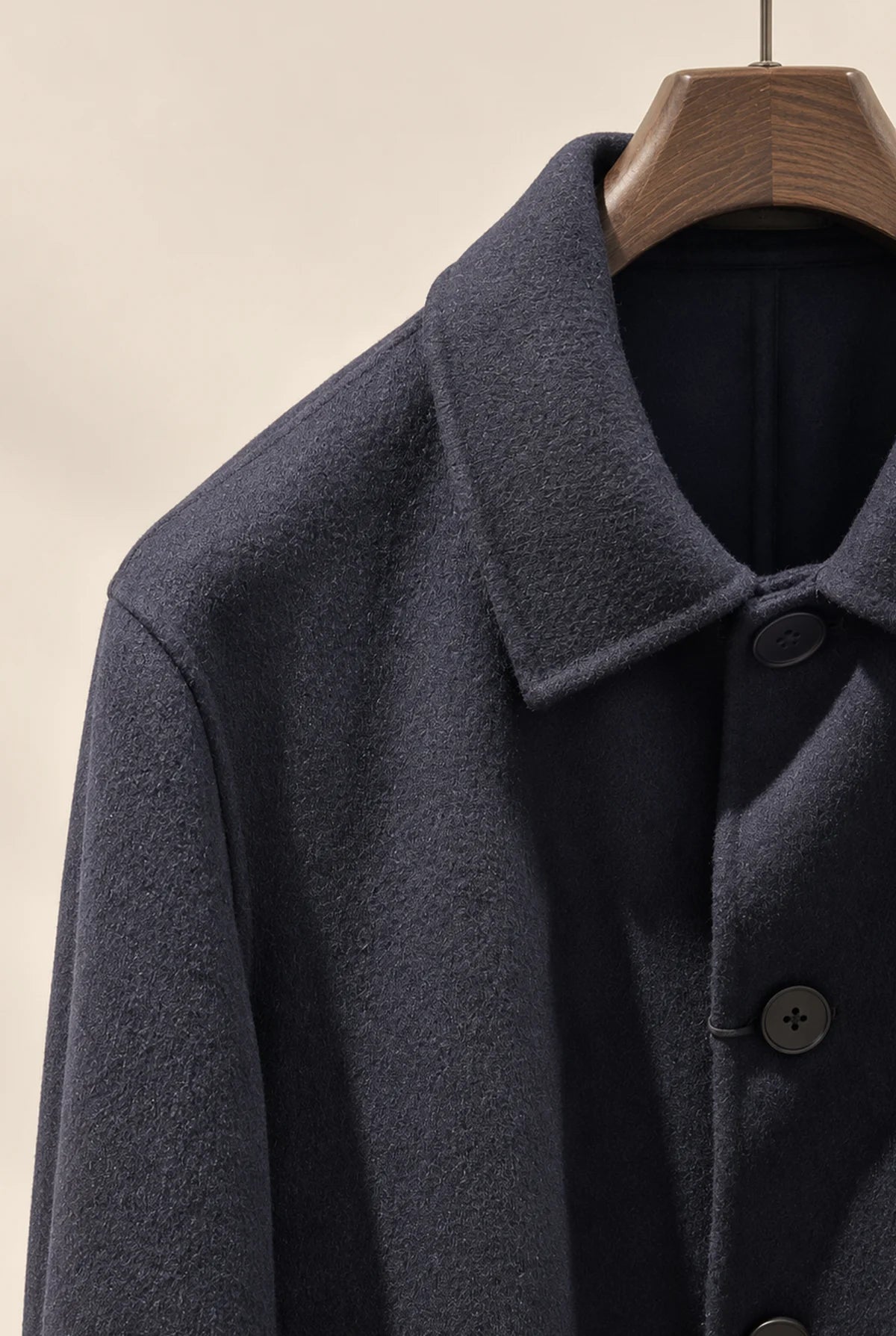 CAPPOTTO LEGGERO COLLO CAMICIA