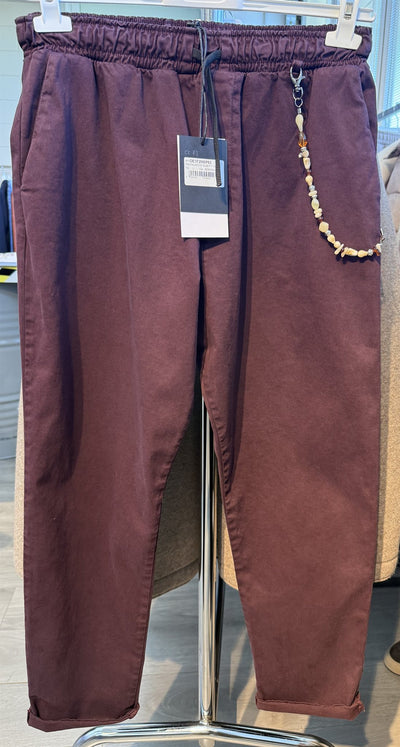 P62 PANTALACCIO  ELASTICO GABARDINA