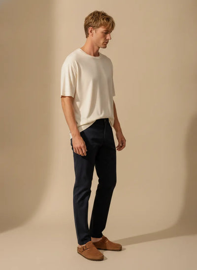 PANTALONE SLIM GABARDINA
