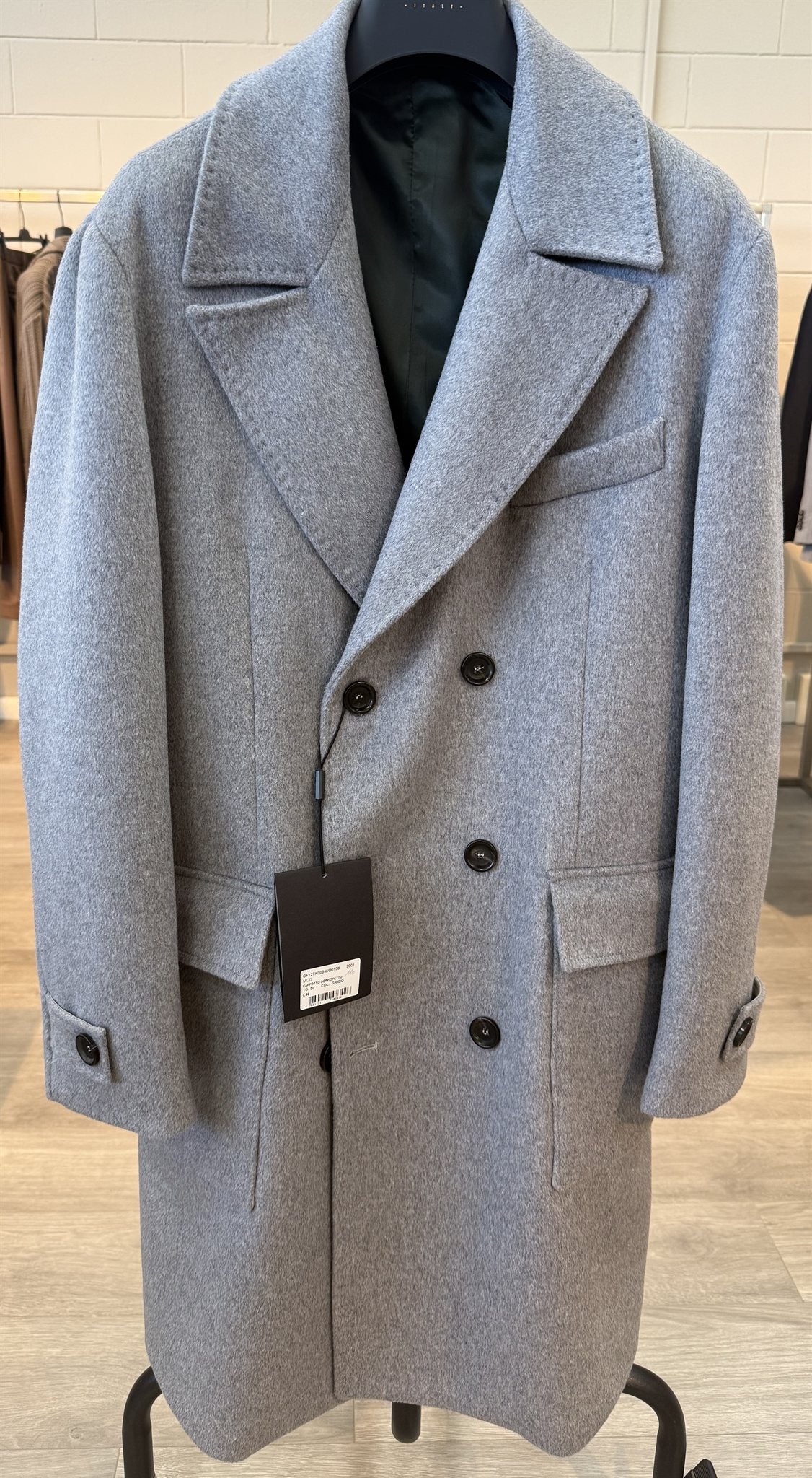 K0008 CAPPOTTO DOPPIOPETTO T/TOPPA O/F
