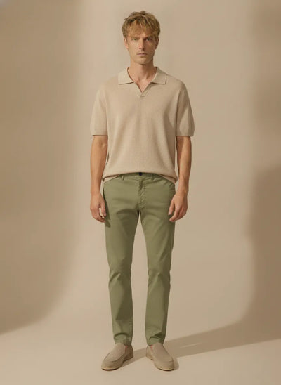PANTALONE SLIM GABARDINA