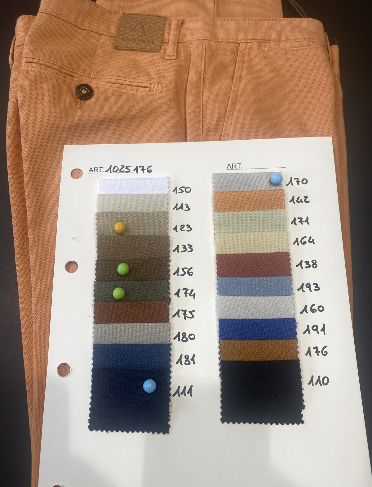 ISCHIA-174 PANTALONE SLIM ARMATURA