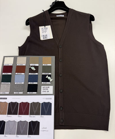 3002900 MAGLIA GILET CARDIGAN VISCOSA