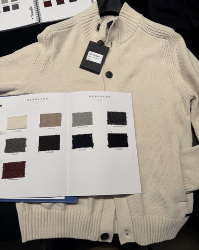 760806 MAGLIA GIACCA BOTTONI CINIGLIA