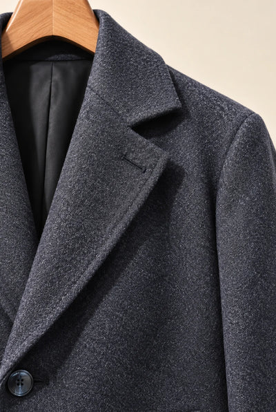 CAPPOTTO RELAXED IN MISTO LANA