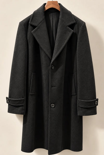 CAPPOTTO RELAXED IN MISTO LANA