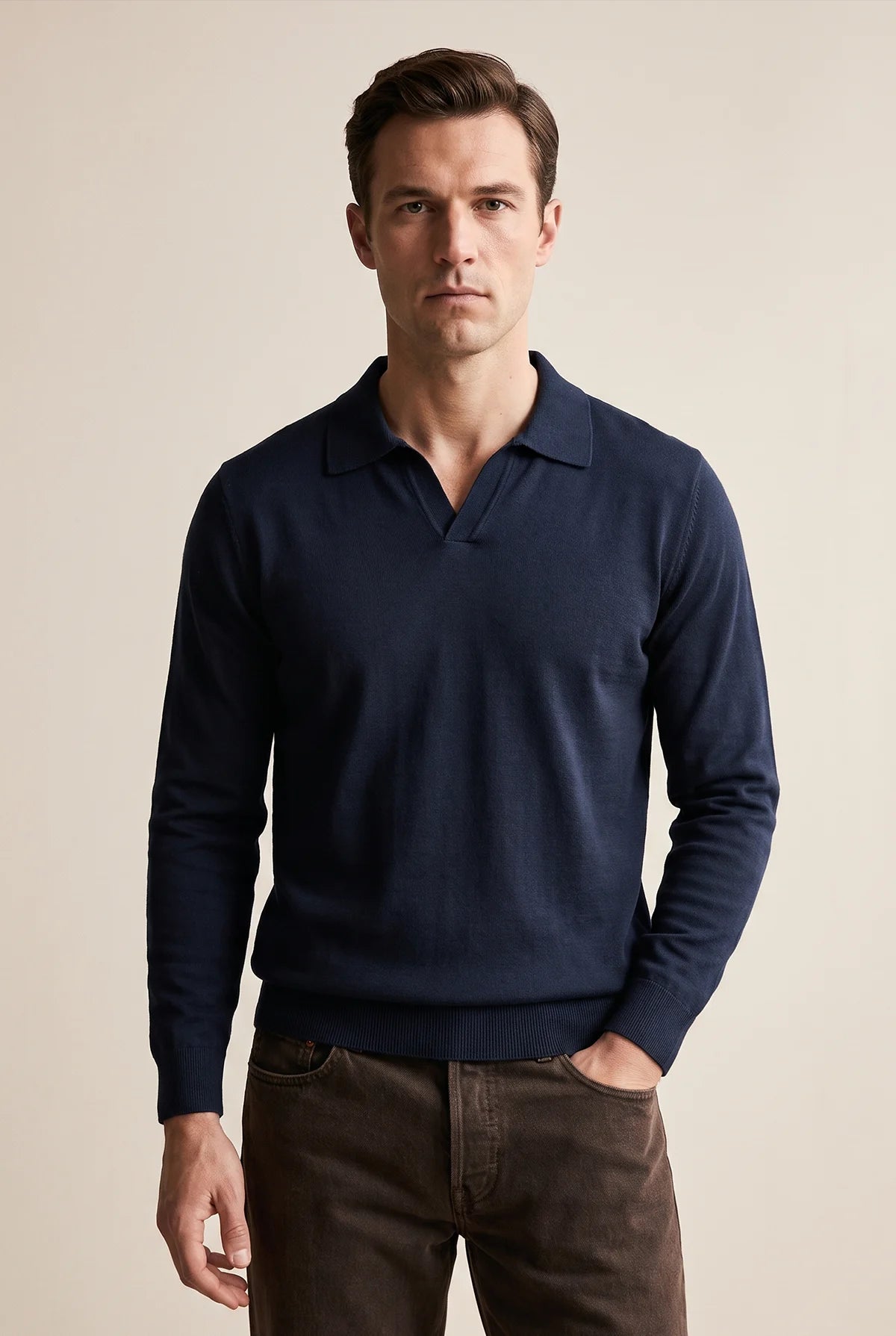 MAGLIA POLO DERBY IN VISCOSA