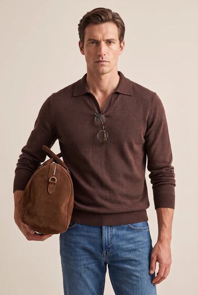 MAGLIA POLO DERBY IN VISCOSA