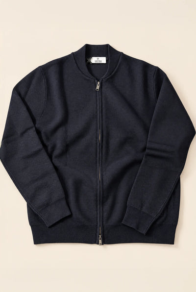 MAGLIA BOMBER DOPPIO FILO