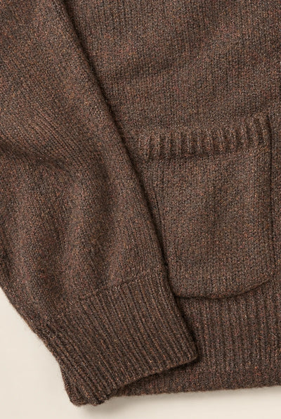 MAGLIA OVER CARDIGAN INFELTRITO