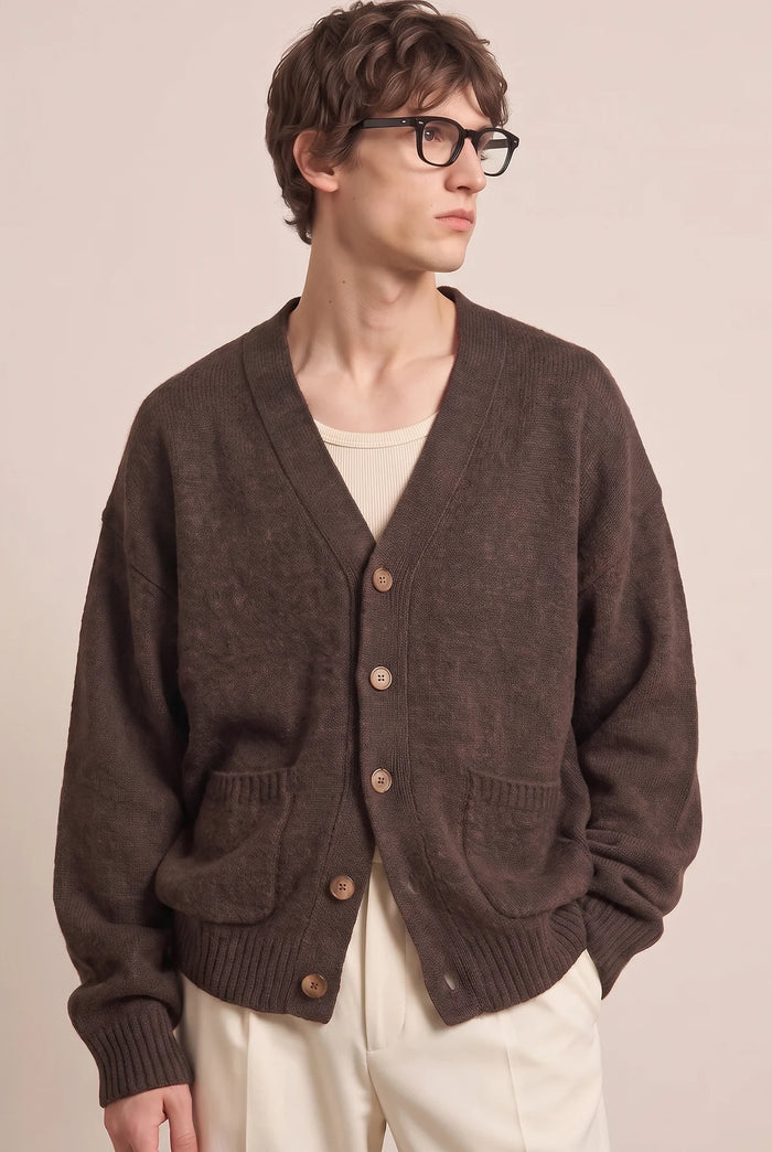 MAGLIA OVER CARDIGAN INFELTRITO