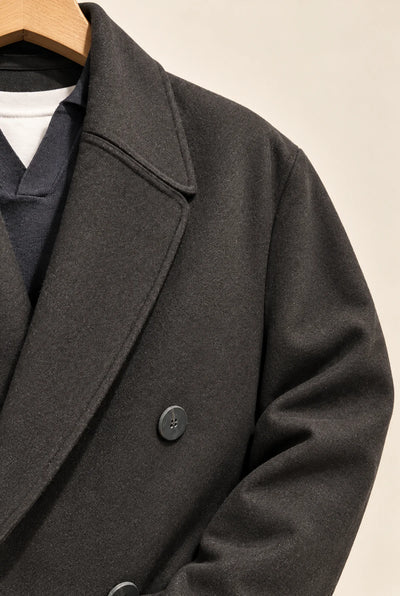 CAPPOTTO OVER DOPPIOPETTO TASCA SBIEGO