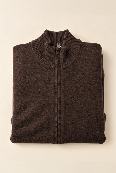 MAGLIA GIACCA ZIP CINIGLIA