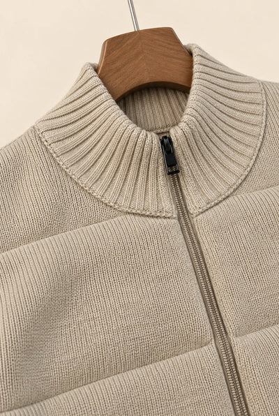 GILET MAGLIA TRAPUNTATO