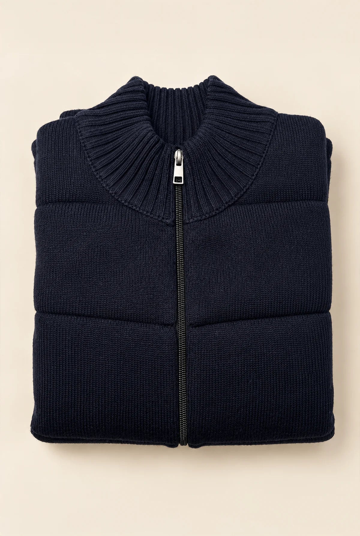 GILET MAGLIA TRAPUNTATO