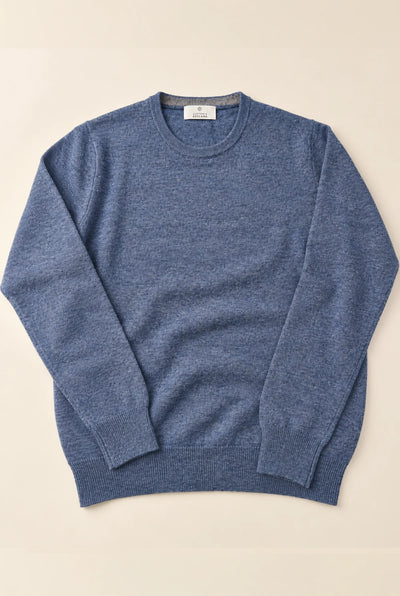 MAGLIA GIROCOLLO IN CASHMERE, LANA, SETA E MODAL