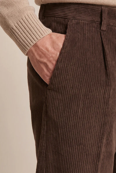 PANTALONE 1 PINCE VELLUTO ROCCIATORE