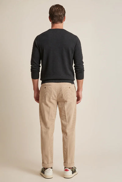 PANTALONE 1 PINCE VELLUTO ROCCIATORE