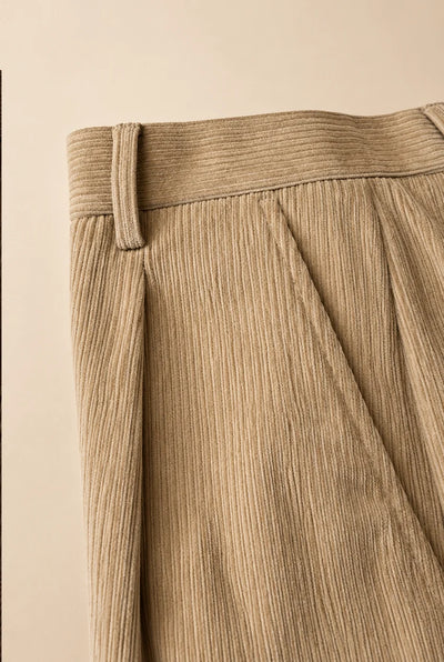 PANTALONE 1 PINCE VELLUTO ROCCIATORE