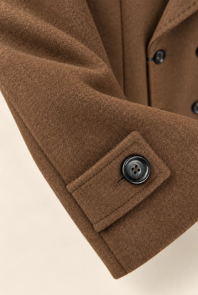 CAPPOTTO DOPPIOPETTO CON TASCHE A TOPPA