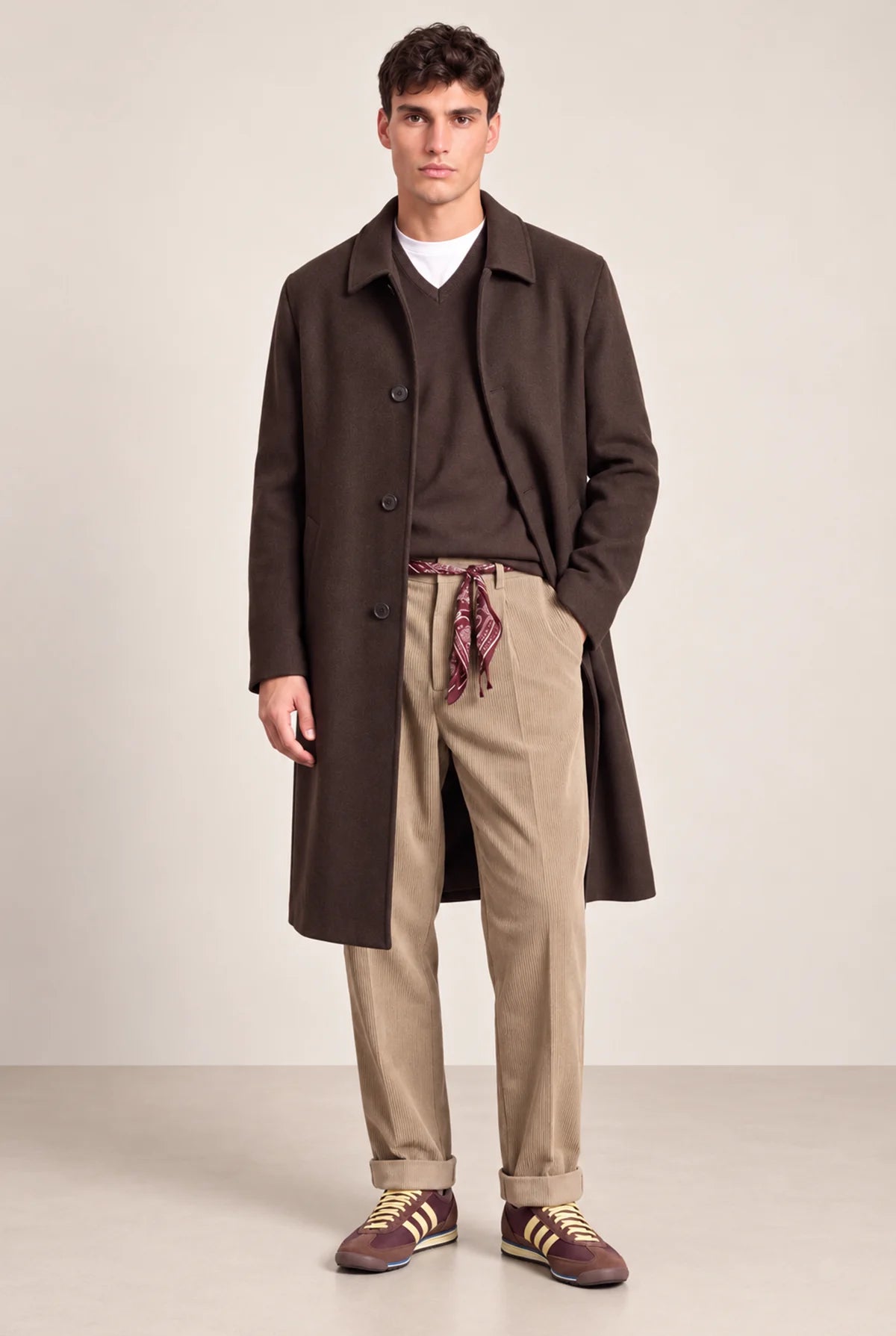 CAPPOTTO LEGGERO COLLO CAMICIA
