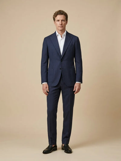 CARDUCCI-ABS111/R ABITO JERSEY GESSATO