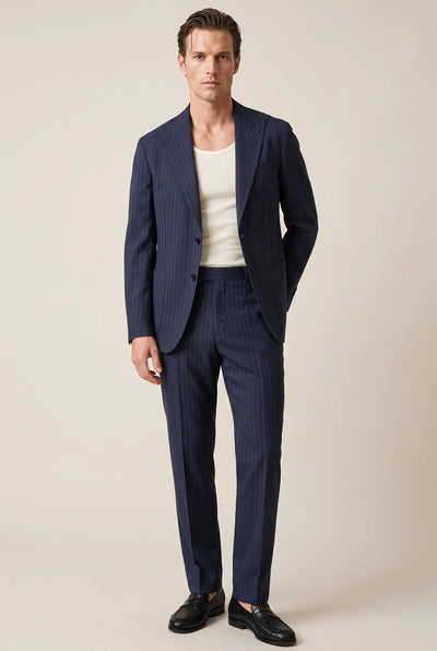 CARDUCCI-ABS111/R ABITO JERSEY GESSATO