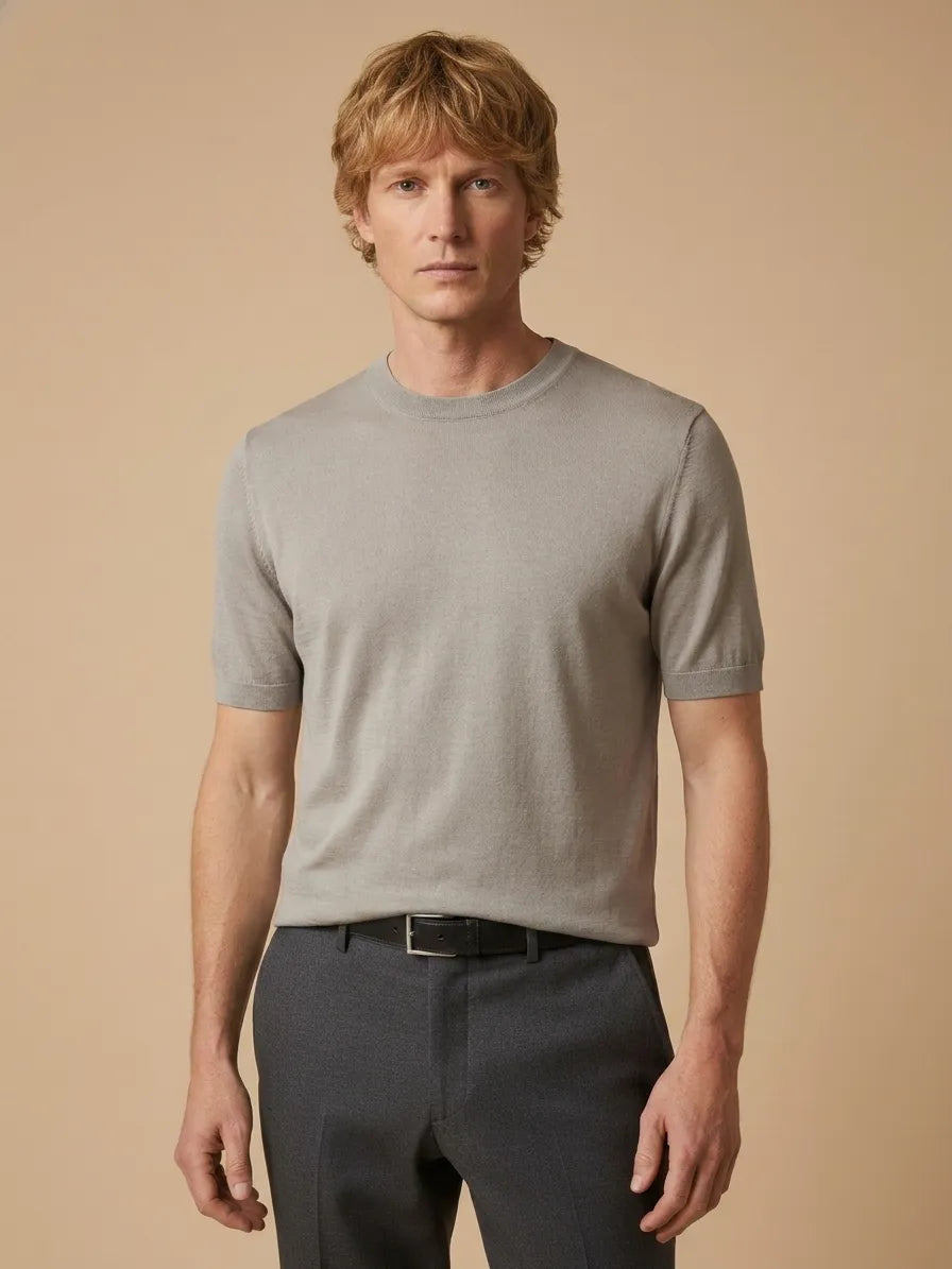 MAGLIA IN COTONE FIN.16 UNITO