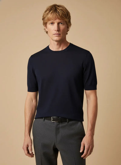 MAGLIA IN COTONE FIN.16 UNITO