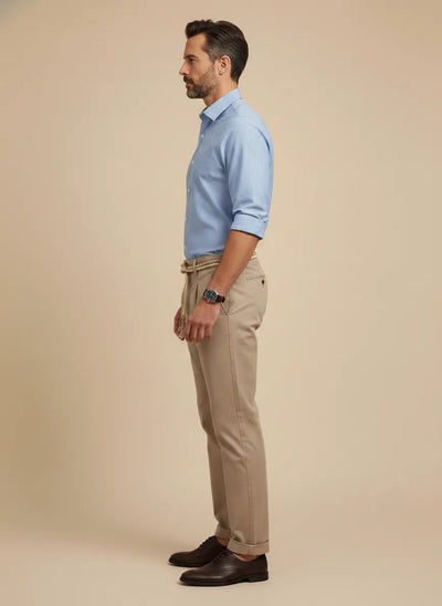 Pantalone in Tela Vela di Cotone