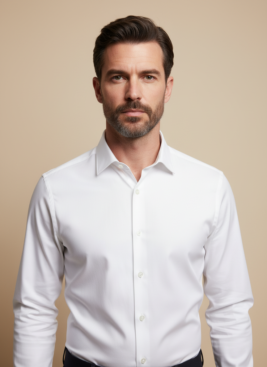 CAMICIA DOPPIO RITORTO TWILL