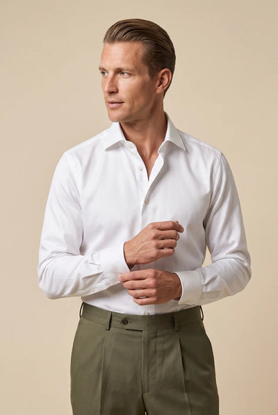 CAMICIA DOPPIO RITORTO TWILL