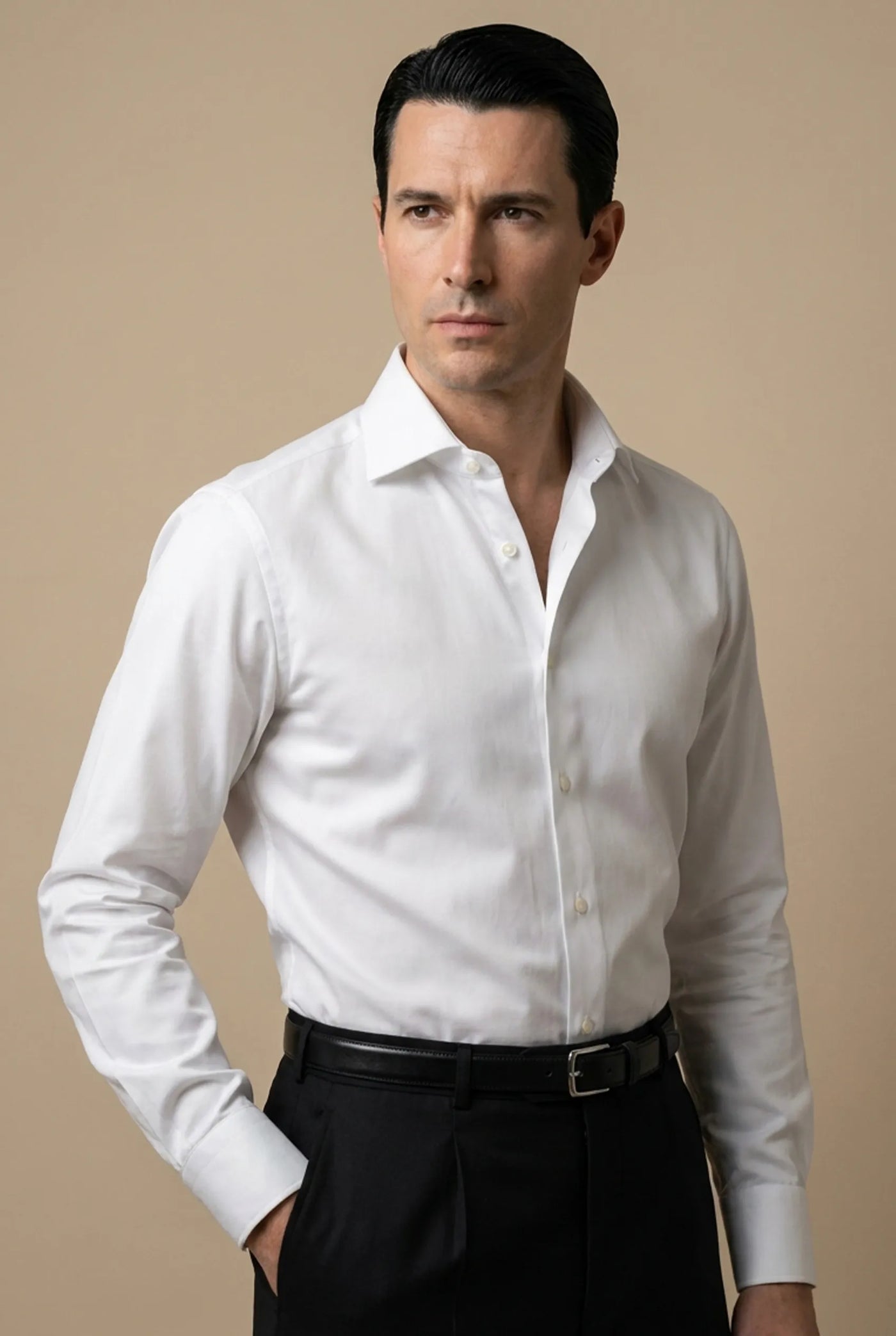 CAMICIA MODERN FIT TWILL UNITO