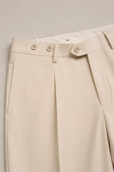 PANTALONE PINCES RASO COTONE PALINURO