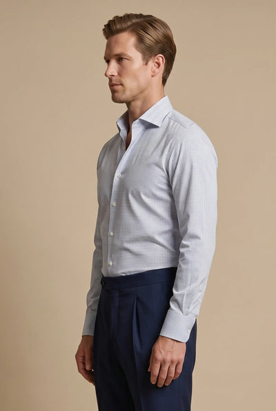 CAMICIA MODERN NO STIRO STAMPA FANTASIA