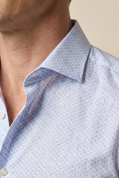 CAMICIA MODERN NO STIRO STAMPA FANTASIA