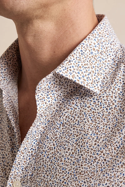 CAMICIA MODERN FIT CON STAMPA FANTASIA