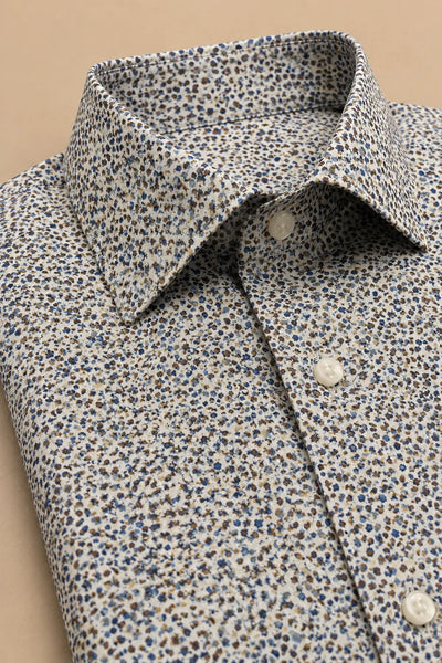CAMICIA MODERN FIT CON STAMPA FANTASIA
