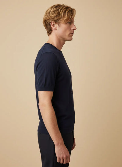 MAGLIA MEZZA MANICA IN MISTO LINO UNITA