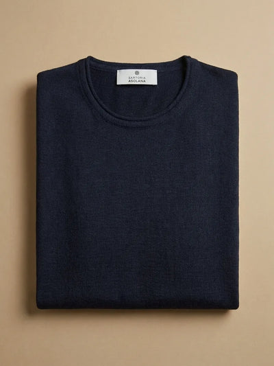 MAGLIA MEZZA MANICA IN MISTO LINO UNITA