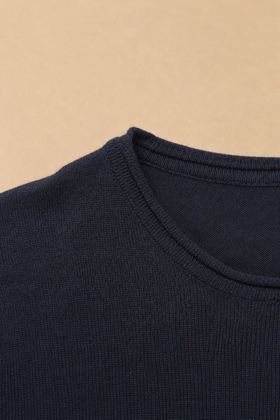 MAGLIA MEZZA MANICA IN MISTO LINO UNITA