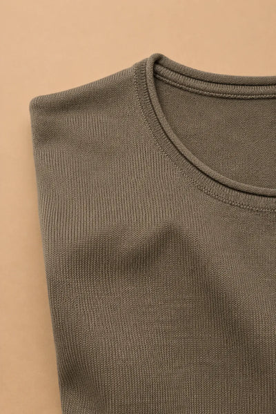 MAGLIA MEZZA MANICA IN MISTO LINO UNITA