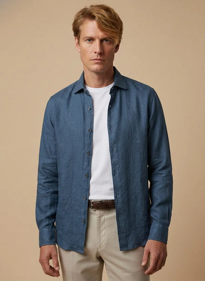 CAMICIA 100%LINO
