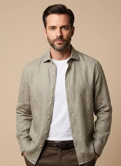 CAMICIA 100%LINO