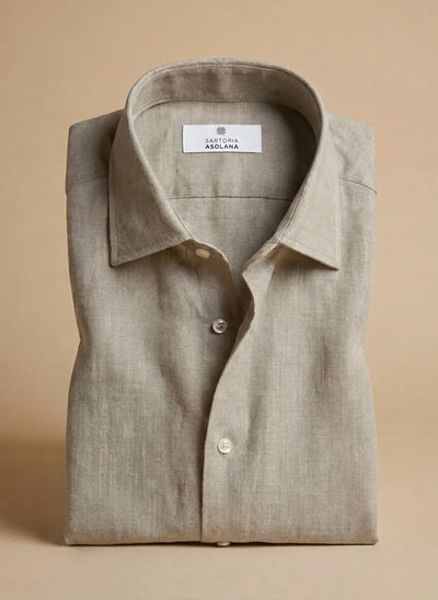 CAMICIA 100%LINO