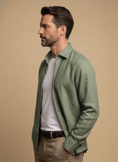 CAMICIA 100%LINO