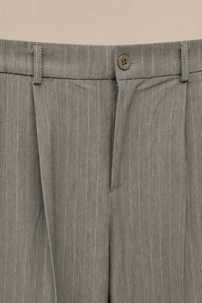 PANTALONE GESSATO CON PINCES PL/VI